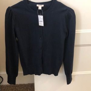 NWT!! Crewcuts girls navy cardigan